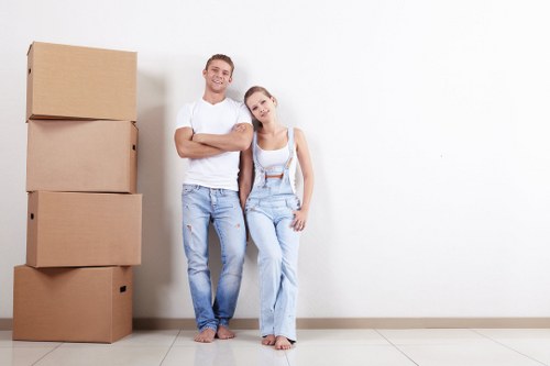 Man and van service helping with a local move in Hampstead
