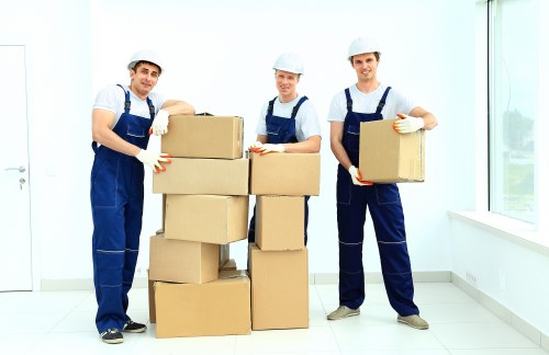 Commercial moving van service for offices and local businesses in Hampstead