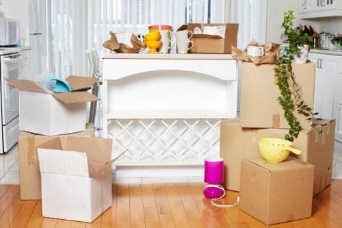 Local van transport for office furniture and business items in Hampstead