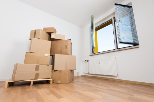 Navigating tight access and parking on a Hampstead office move