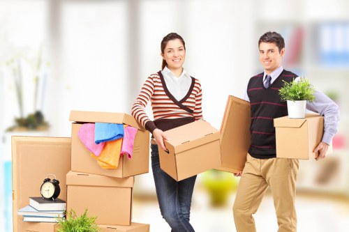 Secure Hampstead Man And Van payment area with protected checkout