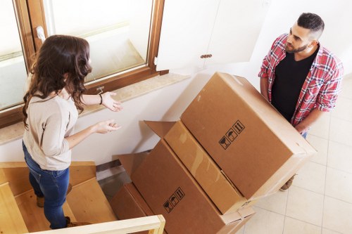 Local removals service helping with a Hampstead home move