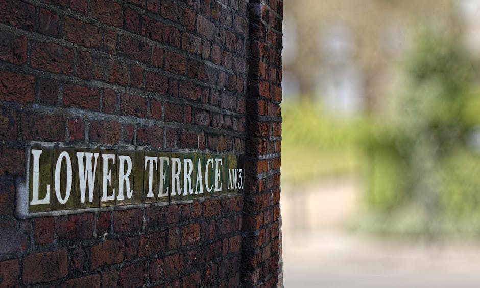 A close-up view of a brick wall with an outdoor street sign reading